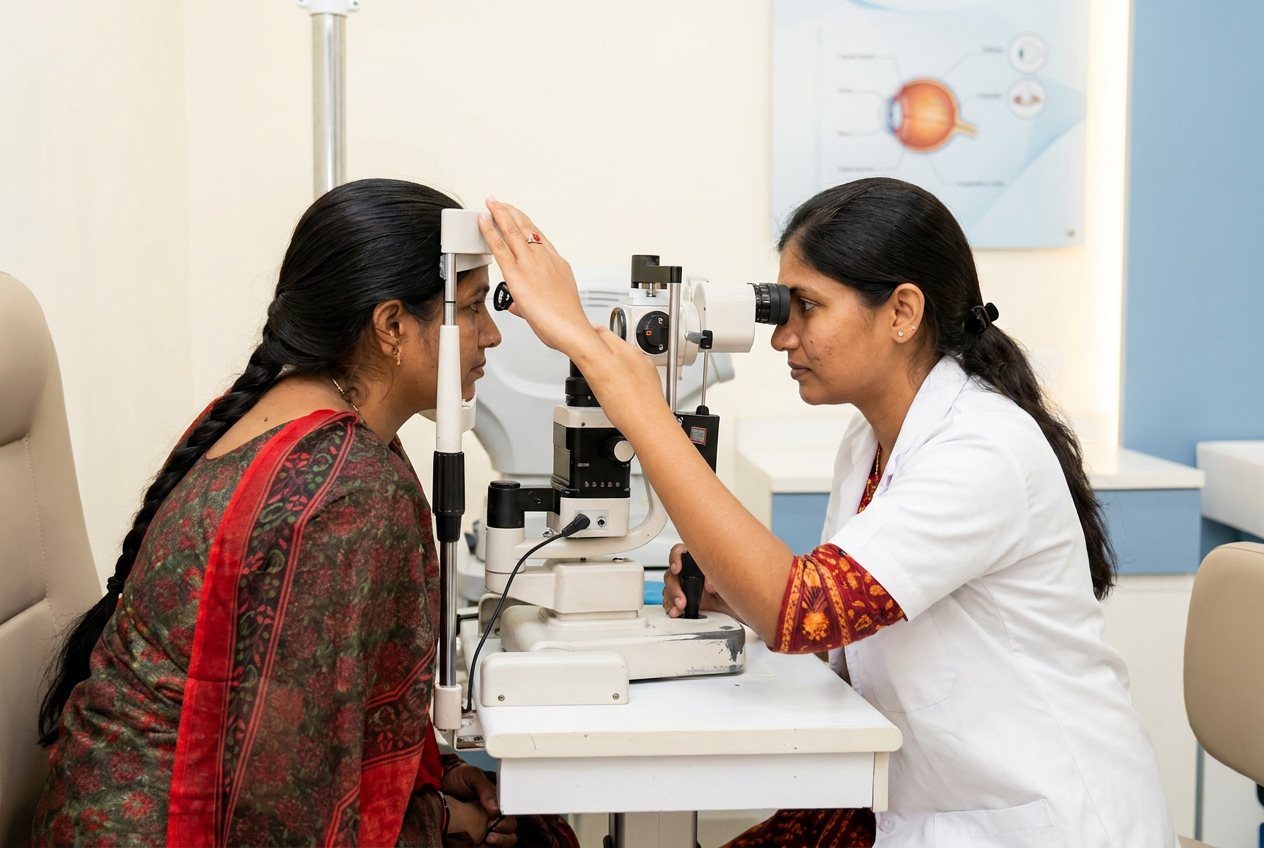 Focus Eye Care Hospital team Repalle