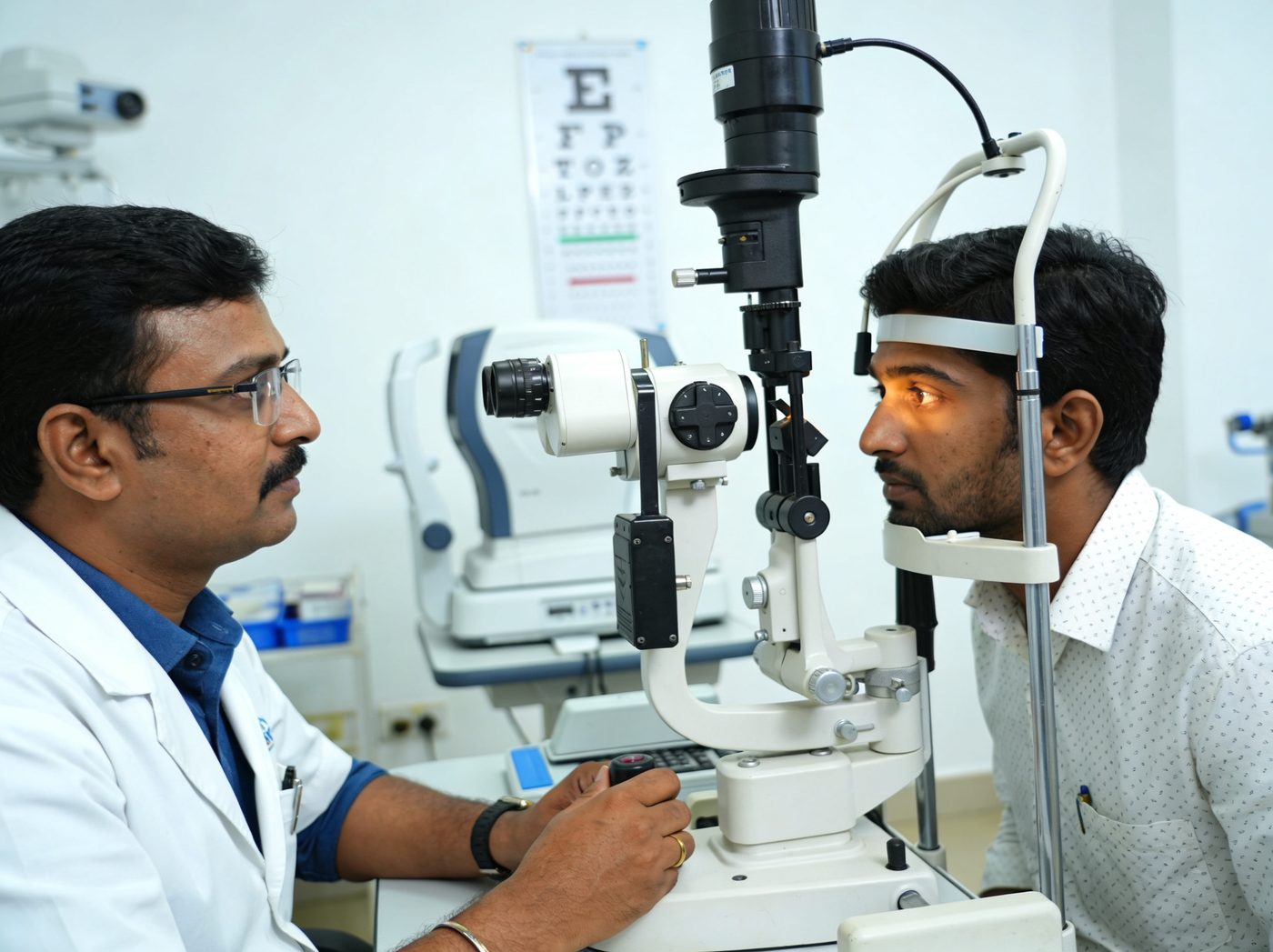 Comprehensive eye checkup in Repalle